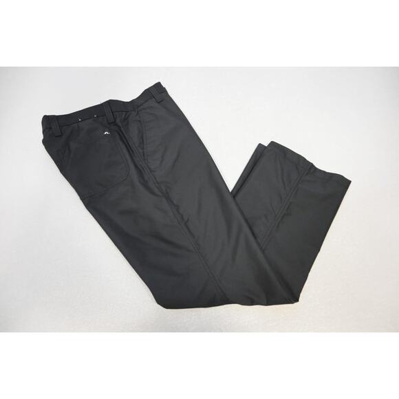 J Lindeberg Golf Pants Wicking Black Athletic Performance Mens Sz 36 x 32 - Picture 2 of 8